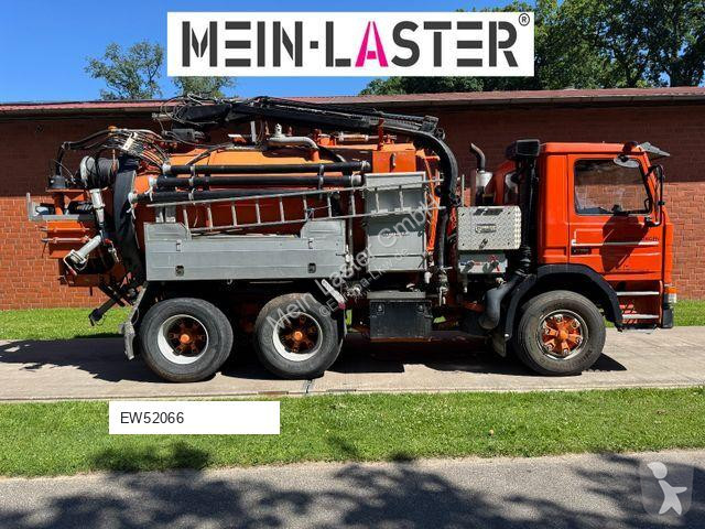 Vehículo de limpieza viaria Scania 112 6x4 Saug...