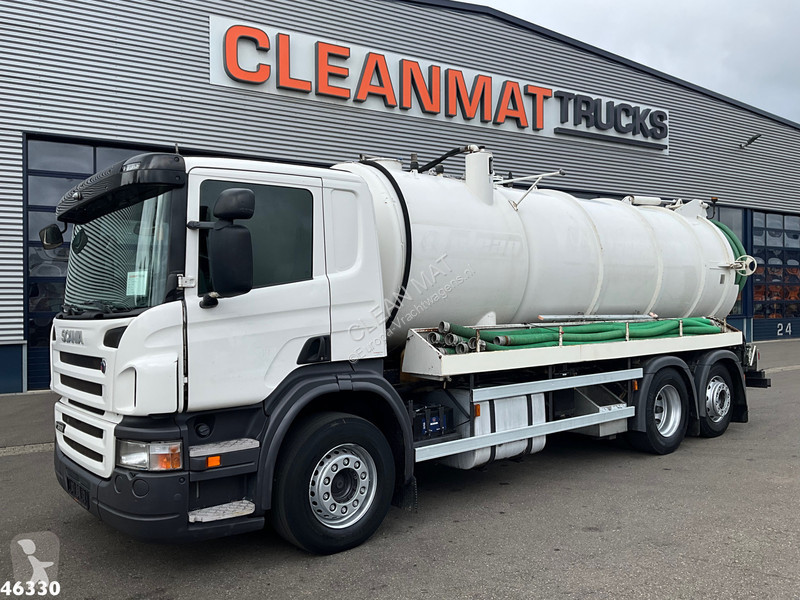Gemeentevoertuig Scania 360 Koks Saug/Spul 12m³