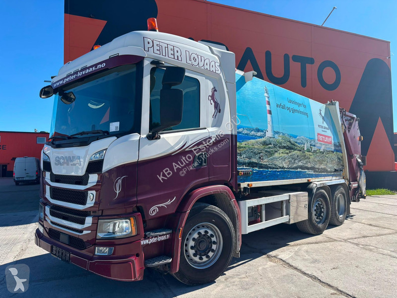 Vehículo de limpieza viaria Scania 370 6x2/4...