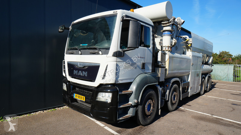 Vägmaskiner MAN 41.400 8x4 KOKS MegaVac 800/304...