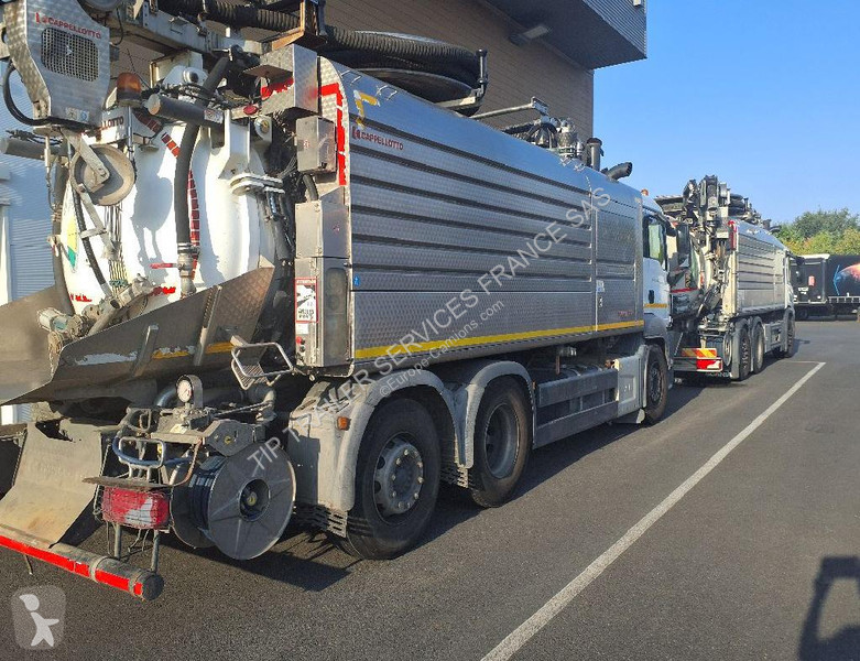 آلة لصيانة الطرق MAN Truck Truck Tanker Waste 3...