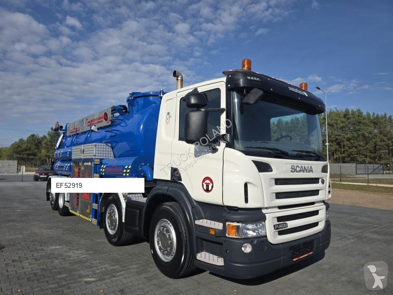 Gemeentevoertuig Scania LARSEN FlexVAC 311P...