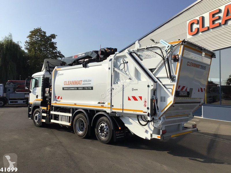 Vägmaskiner MAN TGS Hiab 23 ton/meter laadkraan