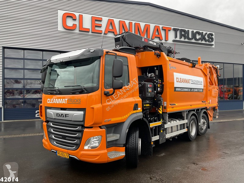 Vägmaskiner DAF FAN 340 Hiab 23 ton/meter...