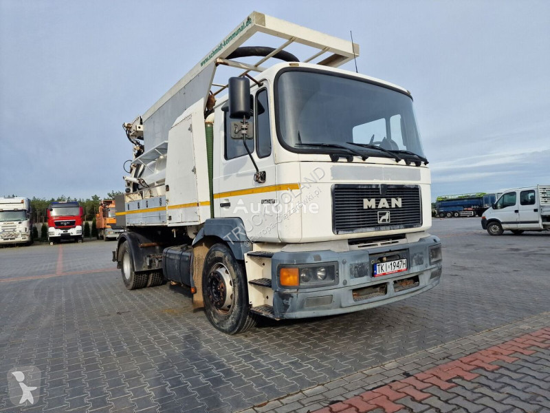 Vägmaskiner MAN WUKO MORO KOMBI FOR CHANNEL...