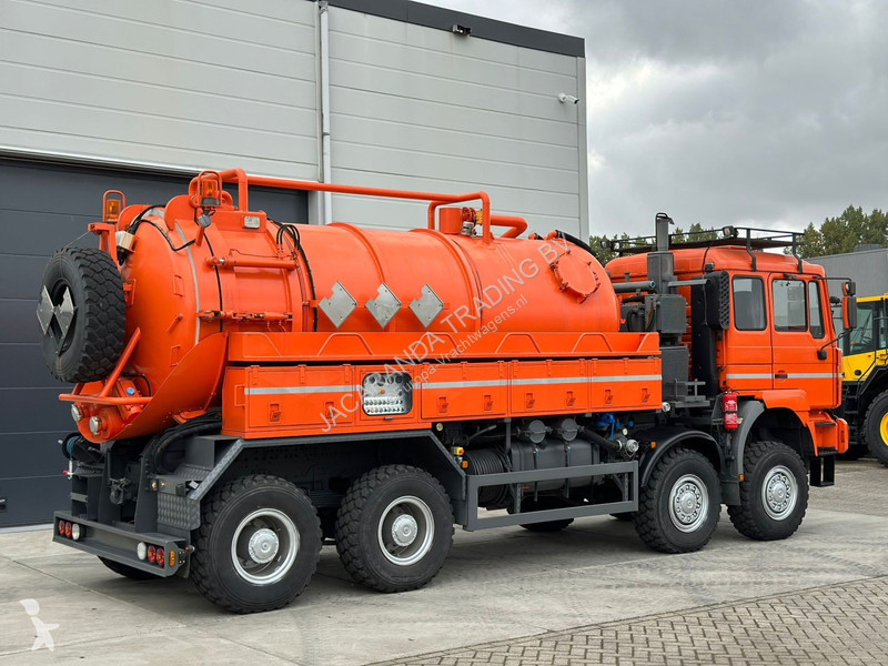 Vägmaskiner MAN 35 464 SEWER VACUUM TRUCK