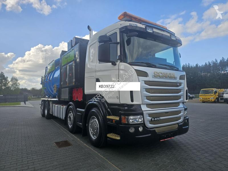 Vehículo de limpieza viaria Scania Disab...