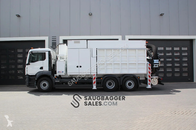 MAN MTS DINO 8 Saugbagger road network trucks