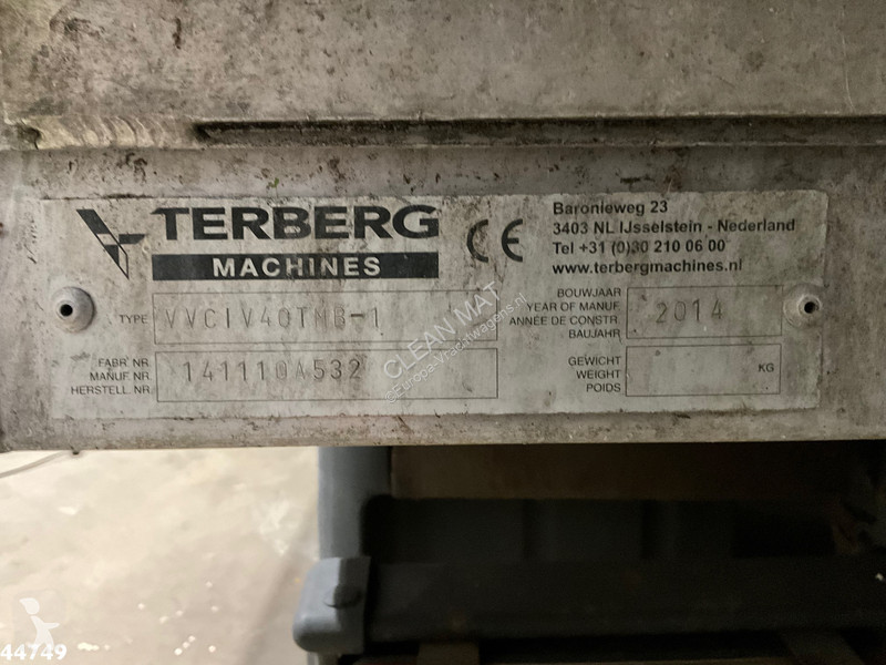 Vägmaskiner Iveco 40C15 Euro 6 Terberg zijlader