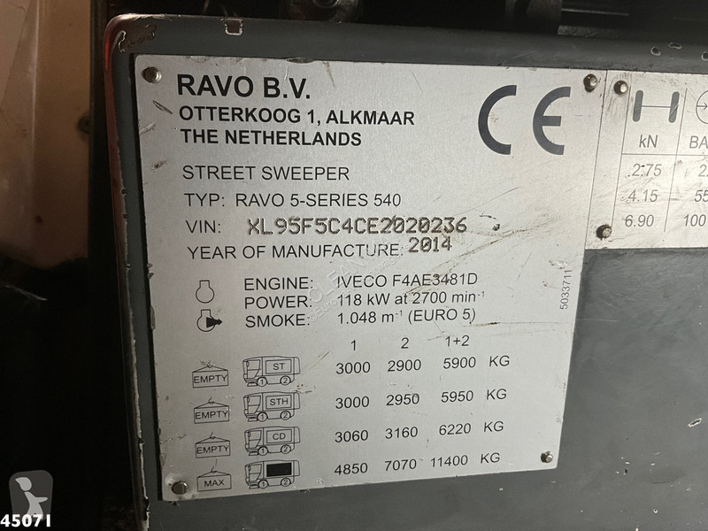 Vägmaskiner Ravo 540 CD