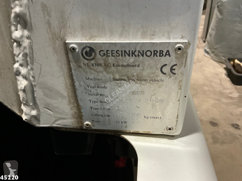 Vägmaskiner Renault D 26 WIDE Euro 6 Geesink 21m³