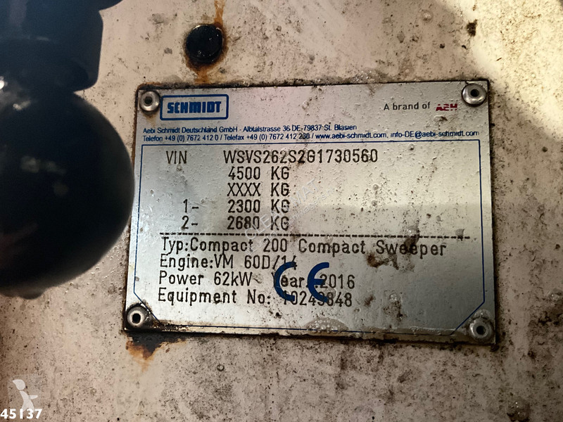 Gemeentevoertuig Schmidt Swingo  Euro 6