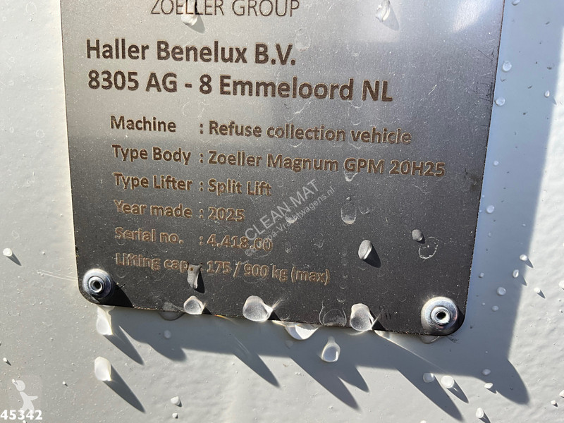 Gemeentevoertuig DAF G XD 300 Geesink 20m³