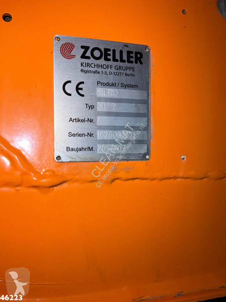 آلة لصيانة الطرق Fuso 9C18 Euro 6 Zoeller 7m³...