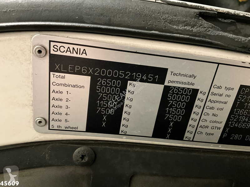 Engin de voirie Scania P 280 Euro 5 eesink 22m³