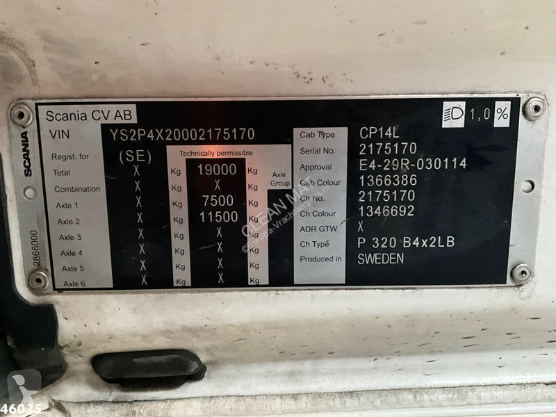 آلة لصيانة الطرق Scania 320 Euro 6 Zoeller 11...