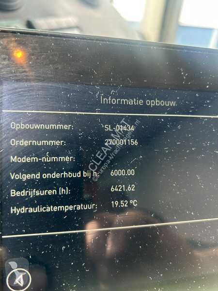 آلة لصيانة الطرق Mercedes 2630 CNG Euro 6...