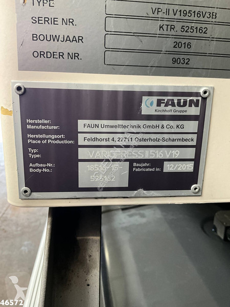 Vehículo de limpieza viaria Volvo 280 Euro 6...