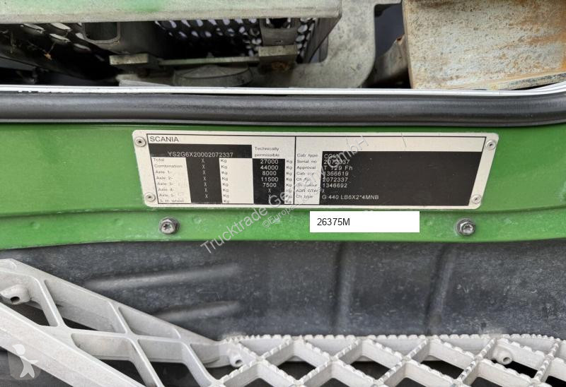 آلة لصيانة الطرق Scania G 440 LB 6x2*4 Stummer...