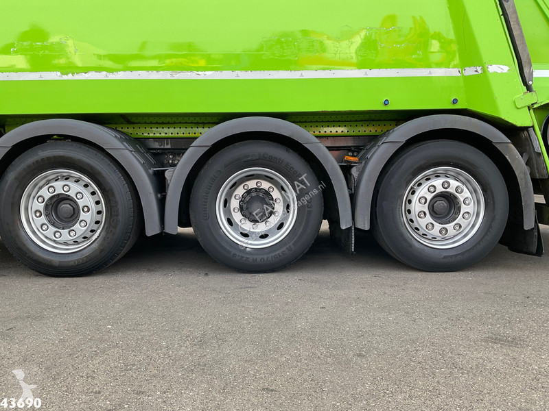 Vägmaskiner Scania 360 Faun 18m³ + Hiab crane +...