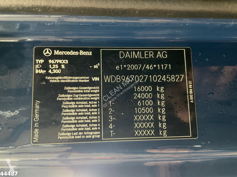 Utilaje pentru drumuri Mercedes 1524 Euro 6...