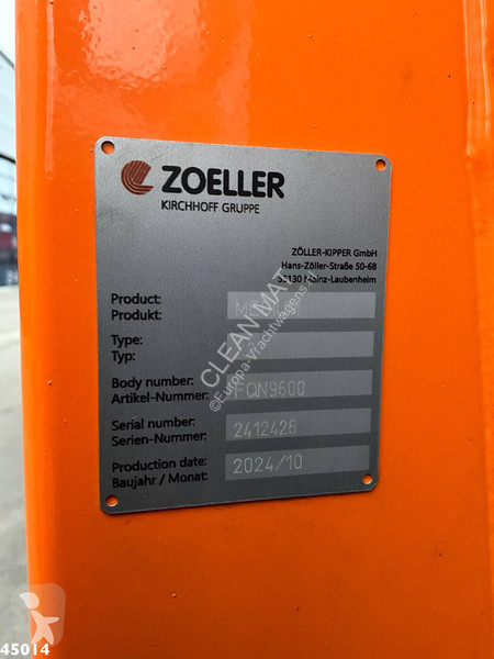 Silniční stroje Mercedes 2533 Euro 6 Zoeller 22m³