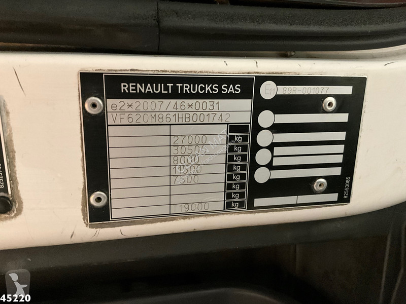 Vägmaskiner Renault D 26 WIDE Euro 6 Geesink 21m³