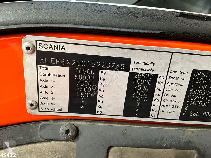 Silniční stroje Scania P 280 eesink 20m³ Manual...