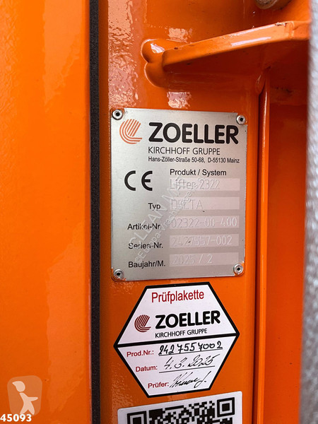 Silniční stroje Mercedes 2533 Euro 6 Zoeller 22m³