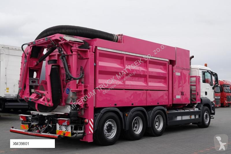 Vägmaskiner MAN TGS 35.480 / 8X4 / ASENIZACYJNY...