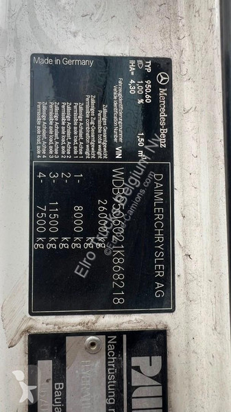 Vehículo de limpieza viaria Mercedes 2533...