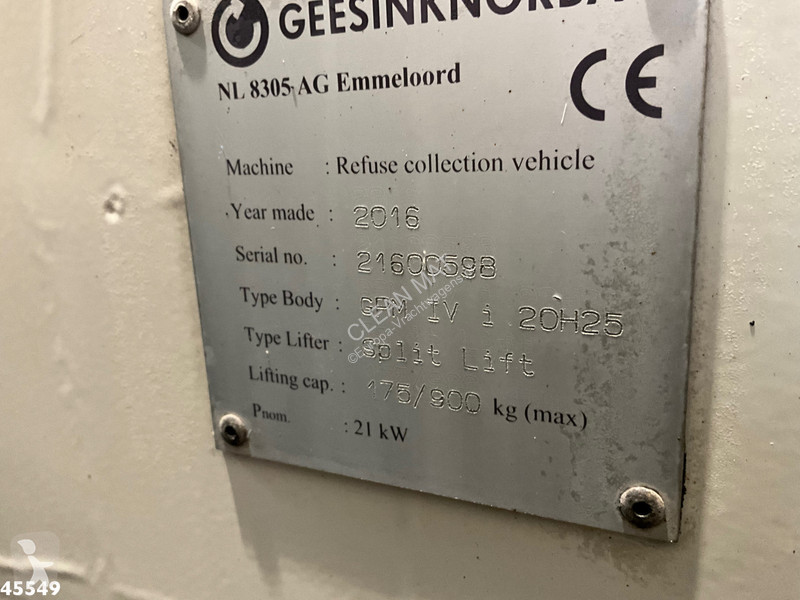 Коммунальная техника  DAF FAG  330 Euro 6...