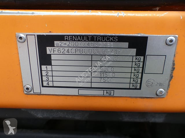 Renault 380 DXI road network trucks