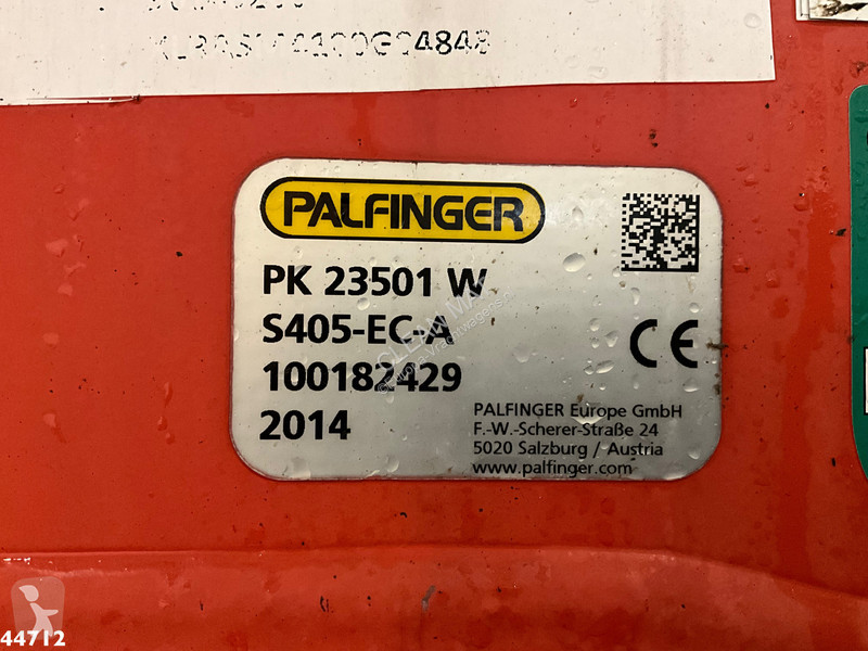 Vägmaskiner DAF FAN  290 Euro 6 Palfinger 23...