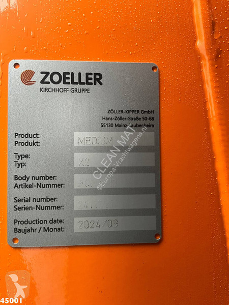 Silniční stroje Mercedes 2533 Euro 6 Zoeller 22m³