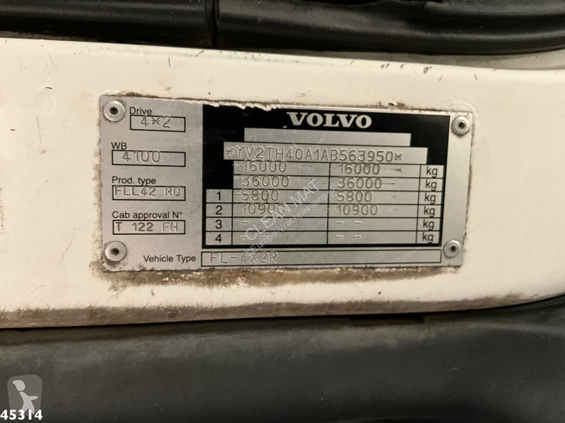 Silniční stroje Volvo FL 260 Zoeller 14m³