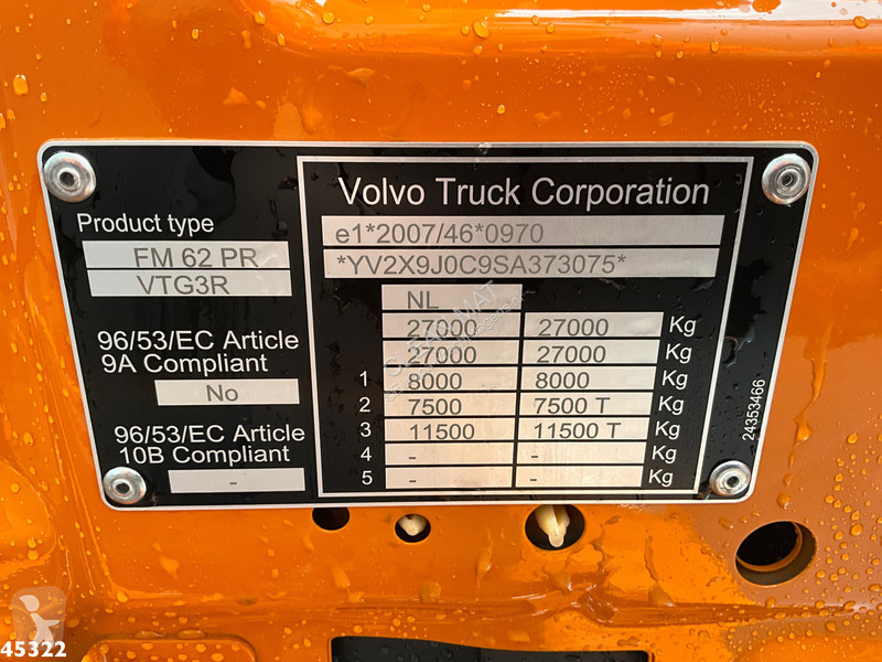 Silniční stroje Volvo 330 Euro 6 Geesink 20m³