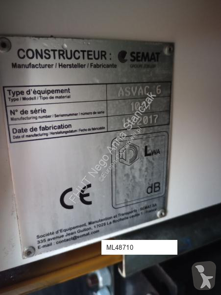 Пътнопочистваща техника Semat ASVAC 6