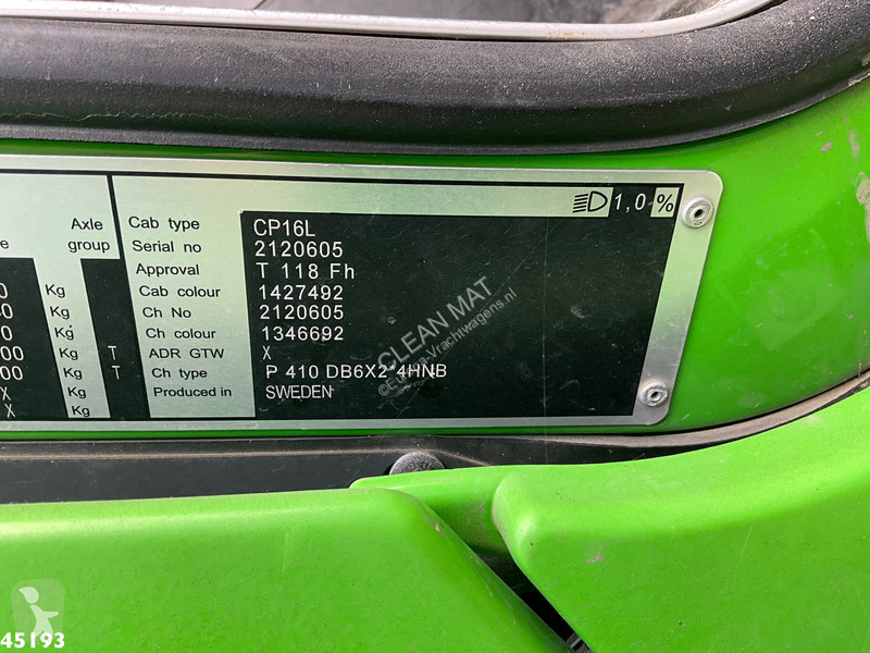 Engin de voirie Scania P410 Euro 6 eesink /...