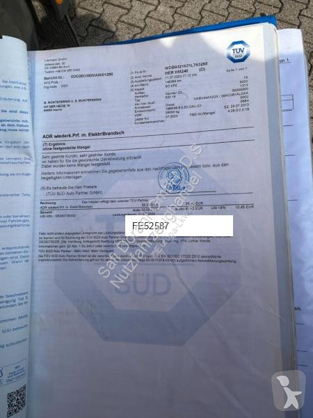 Vehículo de limpieza viaria Mercedes VMF 110EGH