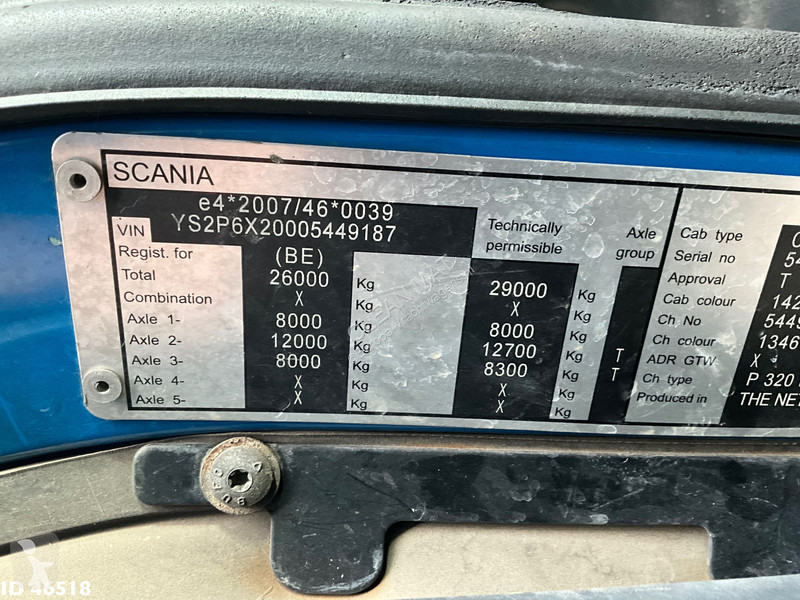 Gemeentevoertuig Scania P 320 Euro 6 eesink 24 m³