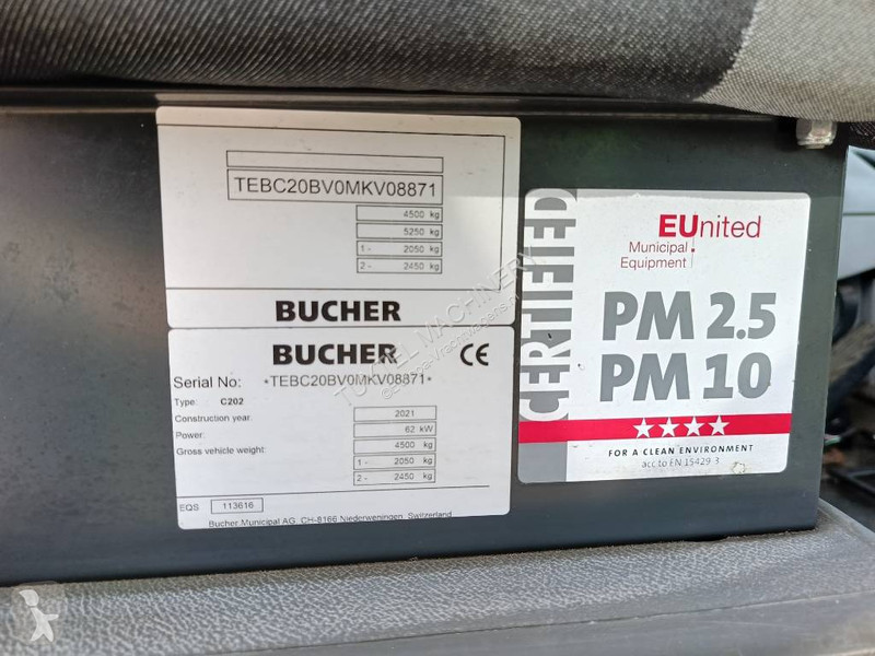 Bucher Schoerling CityCat 2020 XL C202 sweeper...