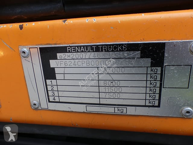 Renault 380 DXI road network trucks