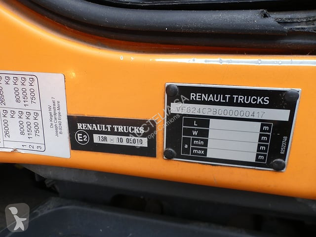 Renault 380 DXI road network trucks