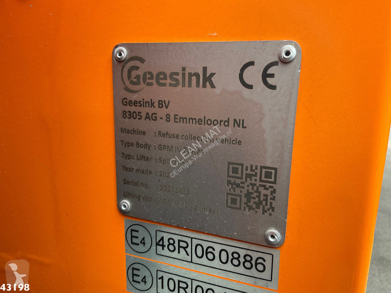 Vägmaskiner DAF G XD 300 Geesink 20m³ met...