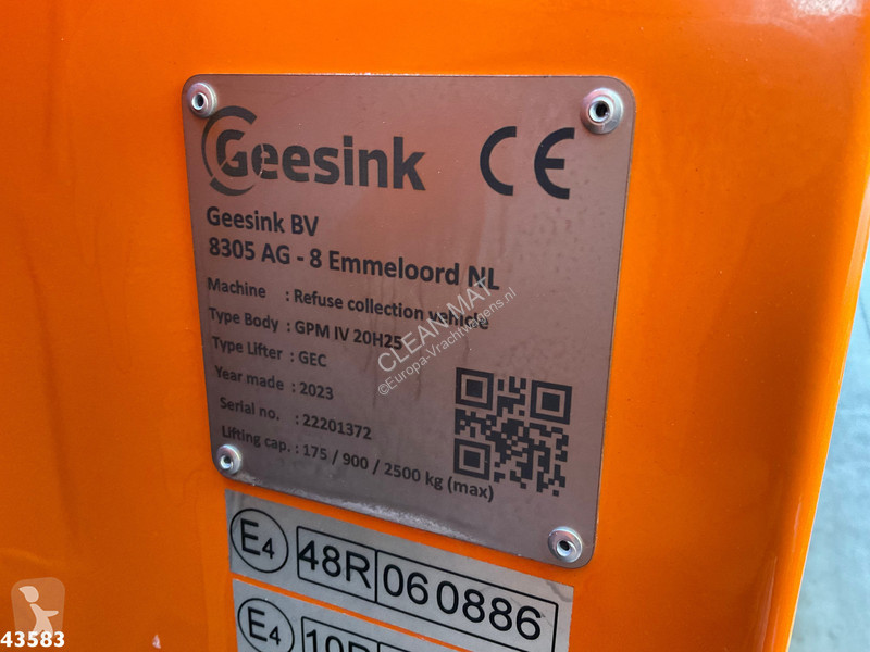 Vägmaskiner DAF G XD 340 Geesink GPM IV 20m³ GEC
