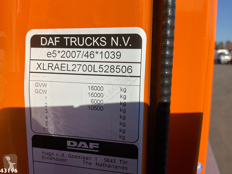 Vägmaskiner DAF FAG  260 Geesink 14m³ Split