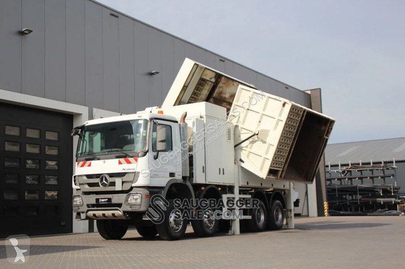 Mercedes 4141 RSP 2014 Saugbagger 8x8 road...