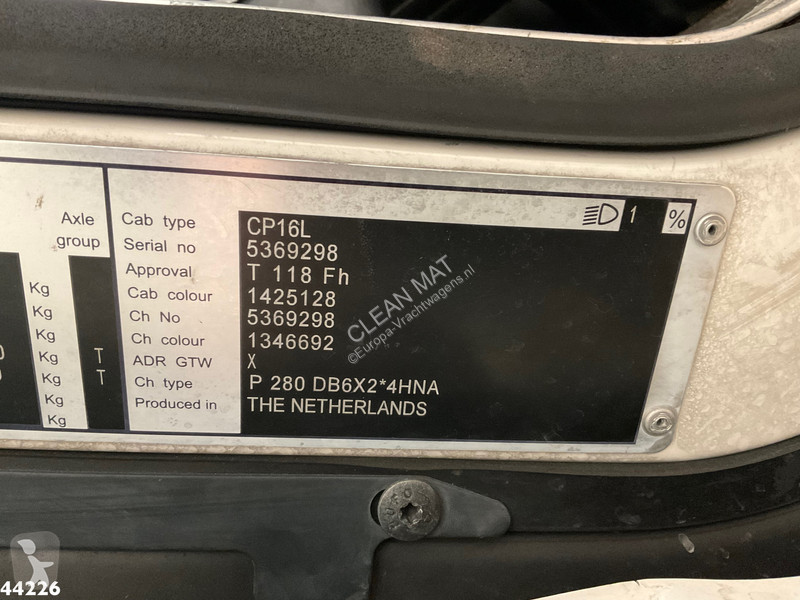 آلة لصيانة الطرق Scania P 280 Euro 6 eesink 22m³