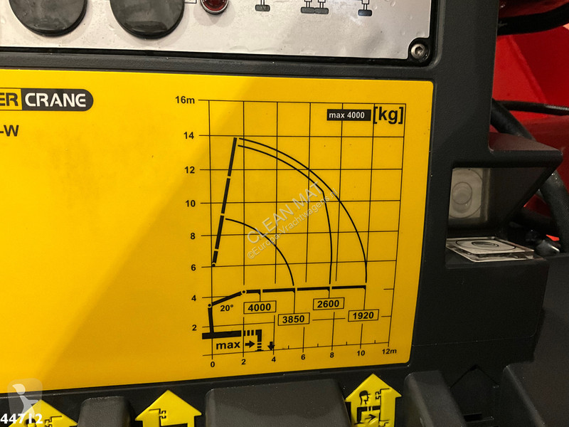 Vägmaskiner DAF FAN  290 Euro 6 Palfinger 23...